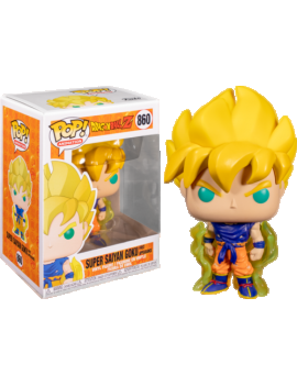 DRAGON BALL Z - POP N° 860 - SS Goku (First Appearance) Funko 1 - Culture-Pop-France