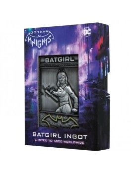 GOTHAM KNIGHTS - Batgirl - Lingot en Métal Collection Limitée Fanattik 1 - Culture-Pop-France