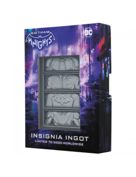 GOTHAM KNIGHTS - Insignia - Lingot en Métal Collection Limitée Fanattik 1 - Culture-Pop-France