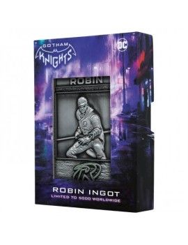 GOTHAM KNIGHTS - Robin - Lingot en Métal Collection Limitée Fanattik 1 - Culture-Pop-France