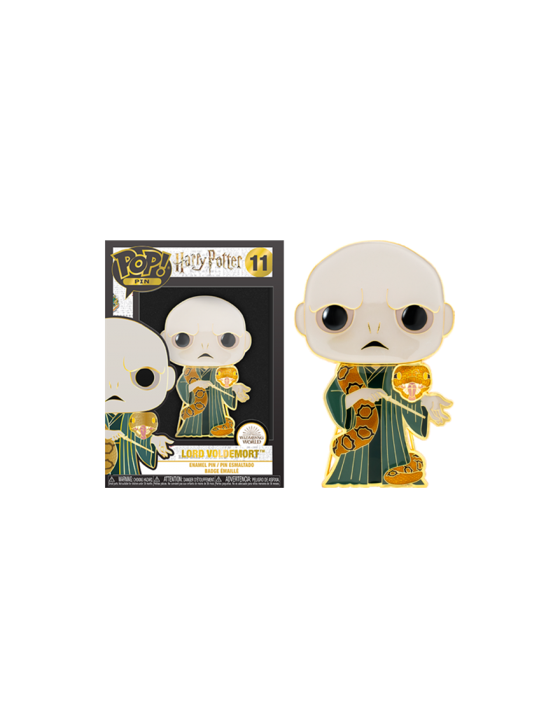 HARRY POTTER - Pop Large Enamel Pin N° 11 - Lord Voldemort avec Nagini Funko 1 - Culture-Pop-France HARRY POTTER - Pop Large Enamel Pin N° 11 - Lord Voldemort avec Nagini Funko 1 - Culture-Pop-France