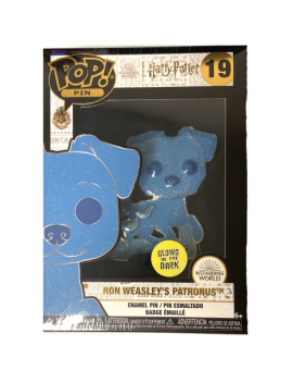 HARRY POTTER - Pop Large Enamel Pin N° 19 - Patronus Ron Weasley Funko 1 - Culture-Pop-France