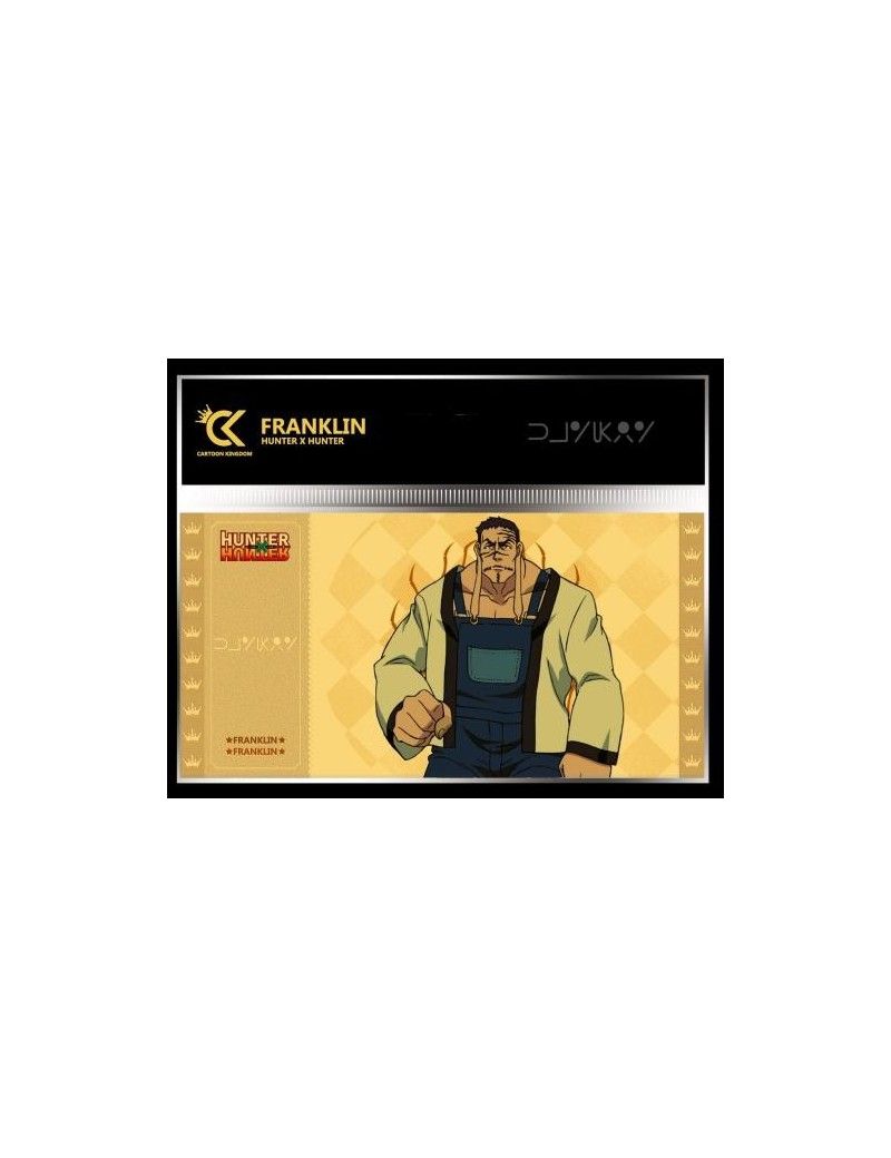 HUNTER X HUNTER - Franklin - Golden Ticket 1 - Culture-Pop-France HUNTER X HUNTER - Franklin - Golden Ticket 1 - Culture-Pop-France
