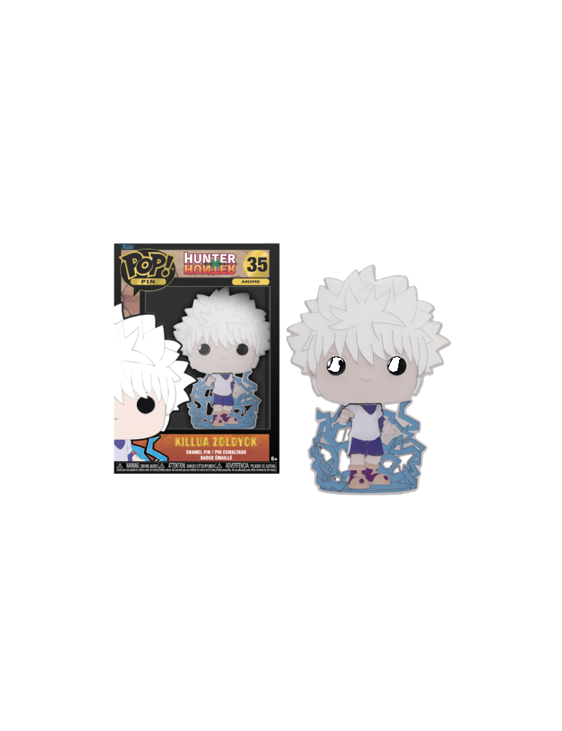 HUNTER X HUNTER - Pop Large Enamel Pin N° 35 - Killua Chase Group Funko 1 - Culture-Pop-France HUNTER X HUNTER - Pop Large Enamel Pin N° 35 - Killua Chase Group Funko 1 - Culture-Pop-France