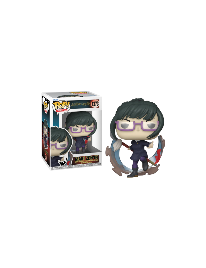 JUJUTSU KAISEN - POP Animation N° 1373 - Maki Zen'in Funko 1 - Culture-Pop-France JUJUTSU KAISEN - POP Animation N° 1373 - Maki Zen'in Funko 1 - Culture-Pop-France