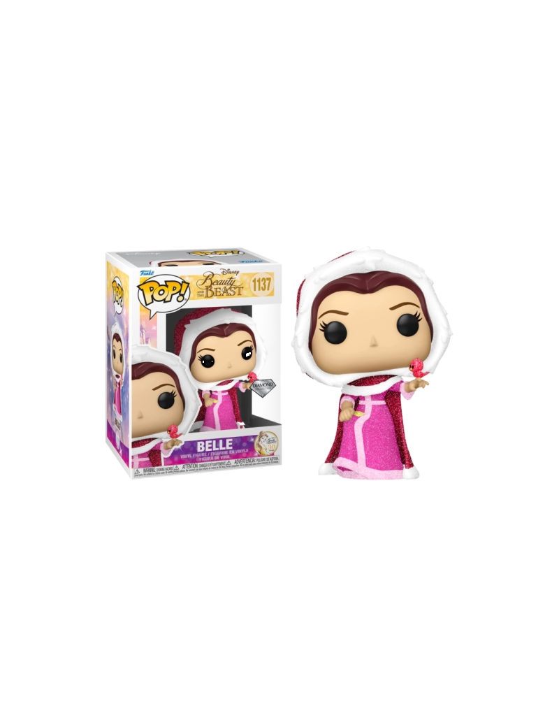 LA BELLE ET LA BETE - POP Disney N° 1137 - Belle "Hiver" (Diamant) Funko 1 - Culture-Pop-France LA BELLE ET LA BETE - POP Disney N° 1137 - Belle "Hiver" (Diamant) Funko 1 - Culture-Pop-France