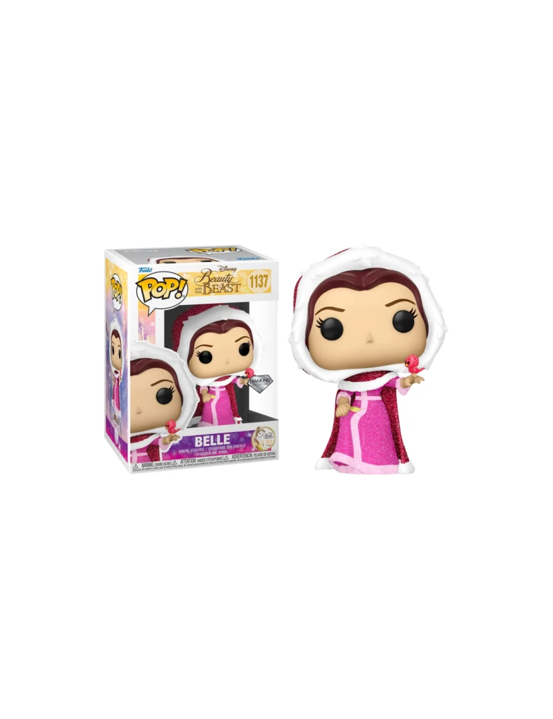 LA BELLE ET LA BETE - POP Disney N° 1137 - Belle "Hiver" (Diamant) Funko 1 - Culture-Pop-France LA BELLE ET LA BETE - POP Disney N° 1137 - Belle "Hiver" (Diamant) Funko 1 - Culture-Pop-France