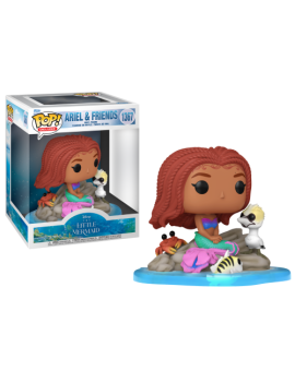 LA PETITE SIRENE "LIVE ACTION" - POP Deluxe N° 1367 - Ariel & Amis Funko 1 - Culture-Pop-France
