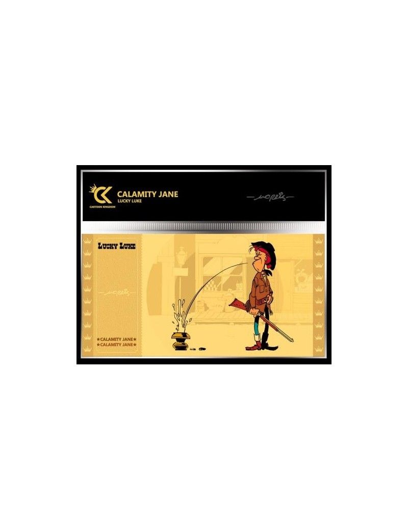 LUCKY LUKE - Calamity Jane - Golden Ticket 1 - Culture-Pop-France LUCKY LUKE - Calamity Jane - Golden Ticket 1 - Culture-Pop-France