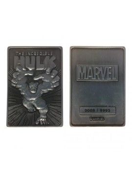 MARVEL - The Hulk - Carte en métal collector Fanattik 1 - Culture-Pop-France