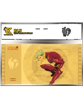 SEVEN DEADLY SINS - Ban - Golden Ticket 1 - Culture-Pop-France 