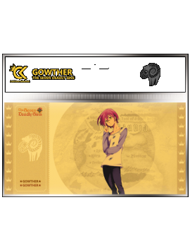 SEVEN DEADLY SINS - Gowther - Golden Ticket 1 - Culture-Pop-France 