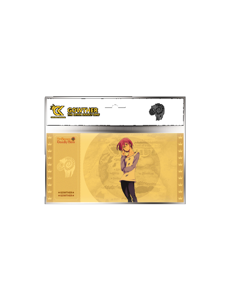 SEVEN DEADLY SINS - Gowther - Golden Ticket 1 - Culture-Pop-France SEVEN DEADLY SINS - Gowther - Golden Ticket 1 - Culture-Pop-France
