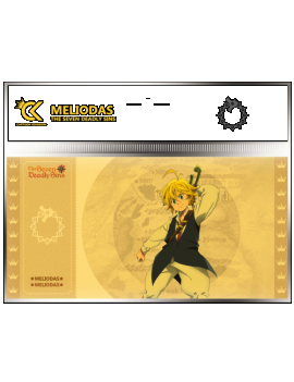 SEVEN DEADLY SINS - Meliodas - Golden Ticket 1 - Culture-Pop-France