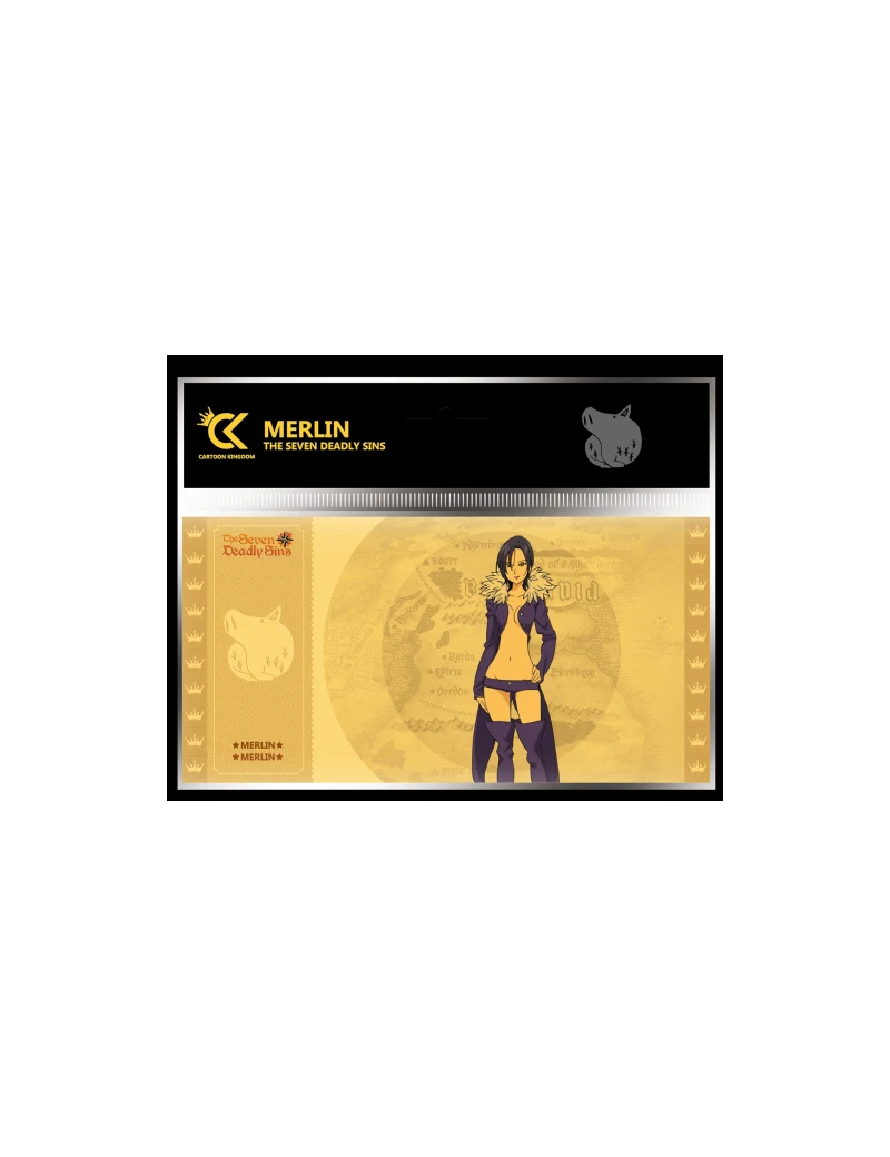SEVEN DEADLY SINS - Merlin - Golden Ticket 1 - Culture-Pop-France SEVEN DEADLY SINS - Merlin - Golden Ticket 1 - Culture-Pop-France