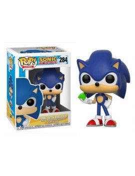 SONIC - POP N° 284 - Sonic with Emerald Funko 1 - Culture-Pop-France