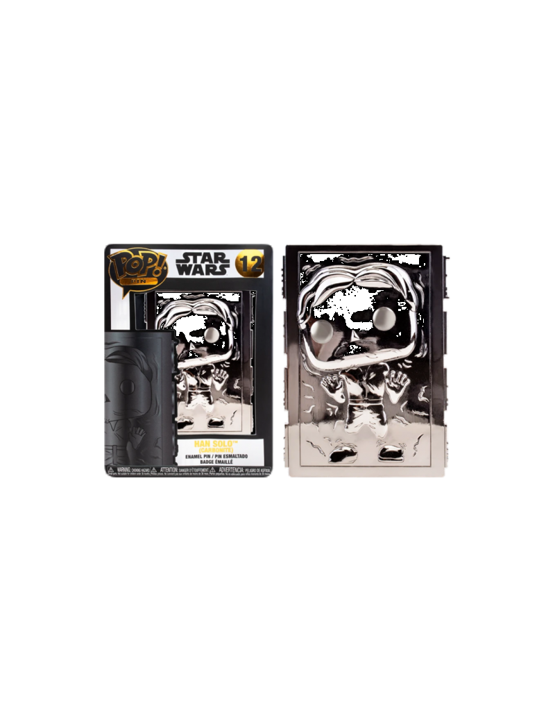 STAR WARS - Pop Large Enamel Pin N° 12 - Han Solo in Carbonite Funko 1 - Culture-Pop-France STAR WARS - Pop Large Enamel Pin N° 12 - Han Solo in Carbonite Funko 1 - Culture-Pop-France