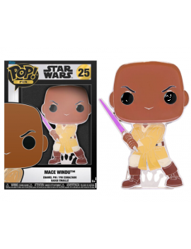 STAR WARS - Pop Large Enamel Pin N° 25 - Mace Windu Funko 1 - Culture-Pop-France