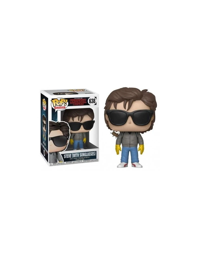 STRANGER THINGS - POP N° 638 - Steve with Glasses REPROD Funko 1 - Culture-Pop-France STRANGER THINGS - POP N° 638 - Steve with Glasses REPROD Funko 1 - Culture-Pop-France