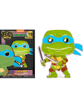 TEENAGE MUTANT NINJA TURTLES - Pop Large Enamel Pin N° 19 - Leonardo Funko 1 - Culture-Pop-France