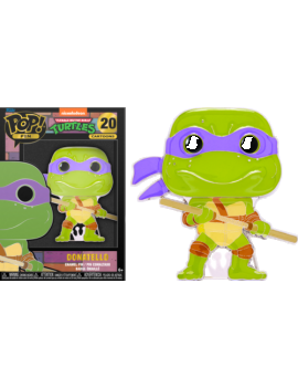 TEENAGE MUTANT NINJA TURTLES - Pop Large Enamel Pin N° 20 - Donatello Funko 1 - Culture-Pop-France