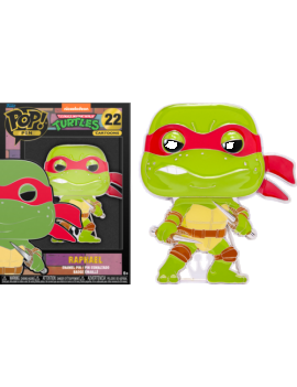 TEENAGE MUTANT NINJA TURTLES - Pop Large Enamel Pin N° 22 - Raphael Funko 1 - Culture-Pop-France