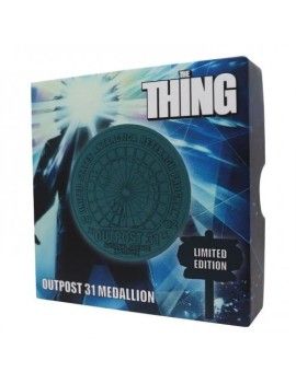 THE THING - Médaillon Anniversaire Collector Edition Limitée Fanattik 1 - Culture-Pop-France
