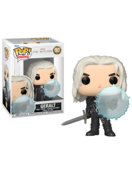 THE WITCHER S2 - POP TV N° 1317 - Geralt (Bouclier) Funko 1 - Culture-Pop-France