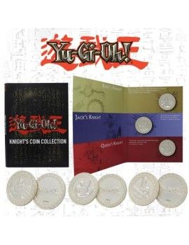 YU-GI-OH! - Knights - Box premium pièces de collection Fanattik 1 - Culture-Pop-France