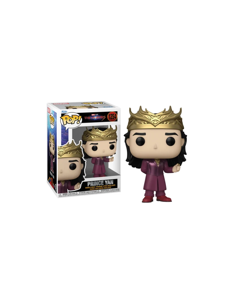 THE MARVELS - POP N° 1254 - Prince Yan Funko 1 - Culture-Pop-France THE MARVELS - POP N° 1254 - Prince Yan Funko 1 - Culture-Pop-France