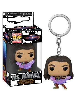 THE MARVELS - Pocket Pop Keychains - Miss Marvel Funko 1 - Culture-Pop-France