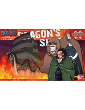 ONE PIECE - Model Kit - Ship - Monkey D.Dragon 'REPROD' Bandai Model Kit 1 - Culture-Pop-France