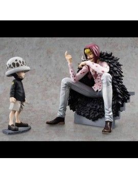 ONE PIECE - Corazon & Law - Statue Excellent Model Li. Ed. P.O.P. 17cm 1 - Culture-Pop-France