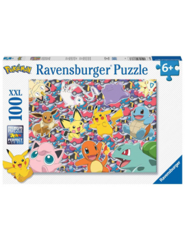 POKEMON - Puzzle 100P XXL - Pret pour la Bataille 1 - Culture-Pop-France