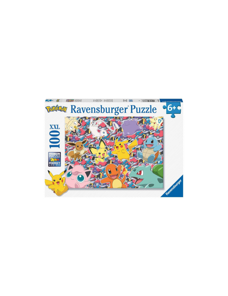 POKEMON - Puzzle 100P XXL - Pret pour la Bataille