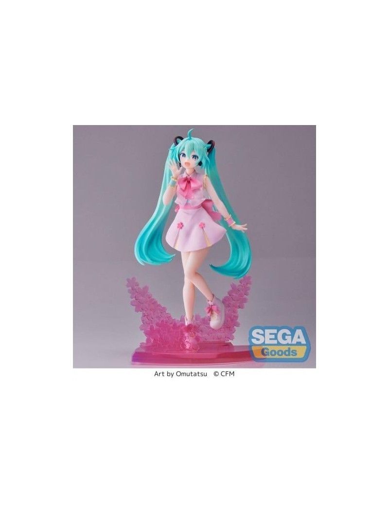 HATSUNE MIKU - Sakura Miku "Omutatsu Vers." - Statuette Luminasta 21cm Sega 1 - Culture-Pop-France HATSUNE MIKU - Sakura Miku "Omutatsu Vers." - Statuette Luminasta 21cm Sega 1 - Culture-Pop-France