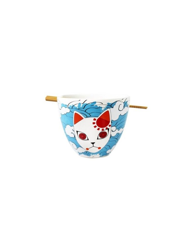 DEMON SLAYER - Bol à Ramen avec Baguette 470ml - Tanjiro Mask Just Funky 1 - Culture-Pop-France DEMON SLAYER - Bol à Ramen avec Baguette 470ml - Tanjiro Mask Just Funky 1 - Culture-Pop-France