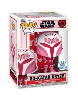 THE MANDALORIAN - POP Valentines N° 497 - Bo Katan FUNKO Exclusive Funko 1 - Culture-Pop-France