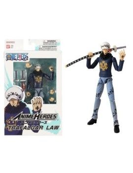 ONE PIECE - Trafalgar Law - Figurine Anime Heroes 17cm Bandai Red 1 - Culture-Pop-France