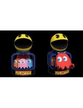 PAC-MAN - Figurine 20cm - Support Manette & Portable 1 - Culture-Pop-France