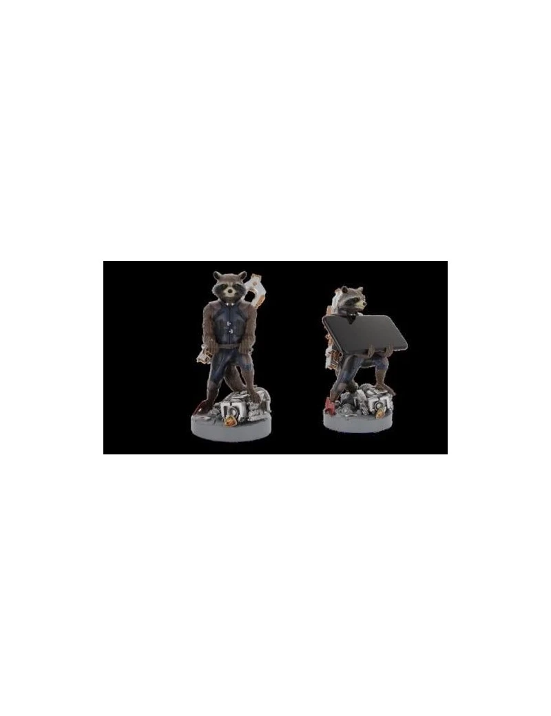 MARVEL - Rocket - Figurine 20cm - Support Manette & Portable 1 - Culture-Pop-France MARVEL - Rocket - Figurine 20cm - Support Manette & Portable 1 - Culture-Pop-France