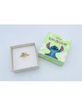 STITCH - Bague Ajustable - Laiton Plaqué 1 - Culture-Pop-France