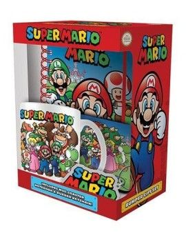 SUPER MARIO - Bumper - Mug, sous verre, Porte-clé & Carnet Pyramid 1 - Culture-Pop-France