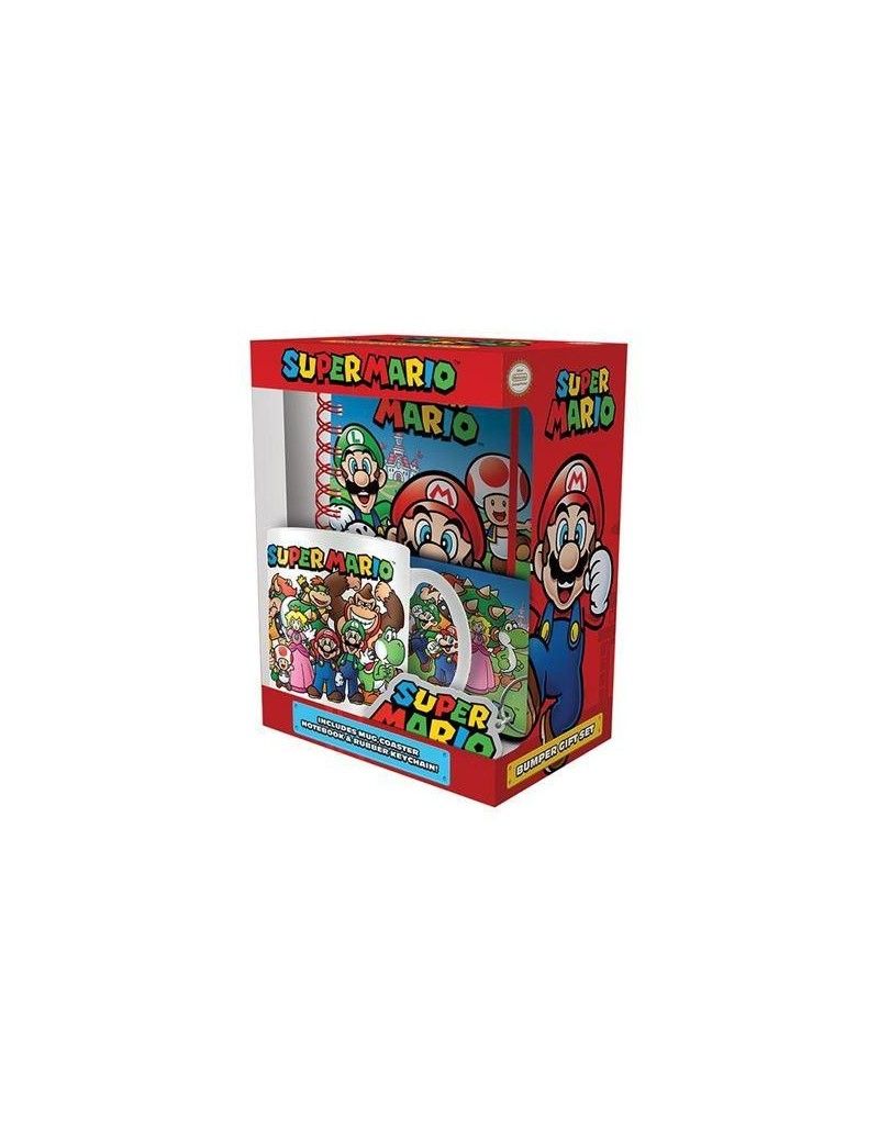 SUPER MARIO - Bumper - Mug, sous verre, Porte-clé & Carnet Pyramid 1 - Culture-Pop-France SUPER MARIO - Bumper - Mug, sous verre, Porte-clé & Carnet Pyramid 1 - Culture-Pop-France