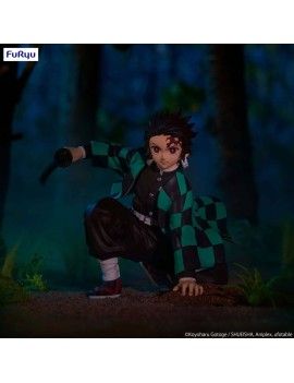 DEMON SLAYER - Kamado Tanjiro - Statuette PVC Noodle Stopper 13cm Furyu 1 - Culture-Pop-France