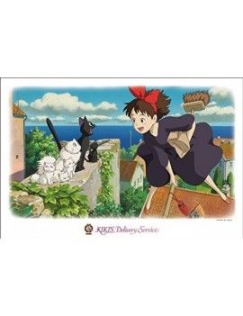 KIKI LA PETITE SORCIERE - Kiki et les chats - Puzzle 1000P Semic 1 - Culture-Pop-France