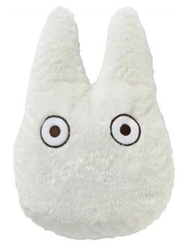 MON VOISIN TOTORO - White Totoro - Coussin peluche '24x25' 1 - Culture-Pop-France