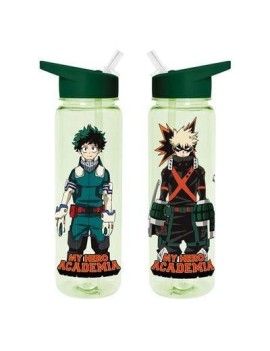 MY HERO ACADEMIA - Izuku & Bakugo - Bouteille d'eau en Plastique Pyramid 1 - Culture-Pop-France