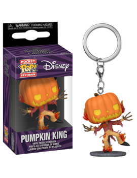 NBX "30ème Anniv." - Pocket Pop Keychains - Pumpkin King Funko 1 - Culture-Pop-France
