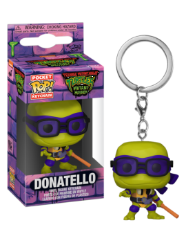 TORTUES NINJAS MAYHEM - Pocket Pop Keychains - Donatello Funko 1 - Culture-Pop-France